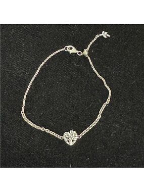 Silver Tree Charm Bracelet